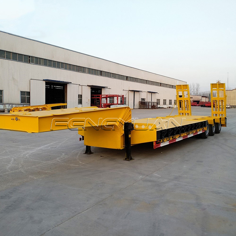 Semi Lowboy Trailer