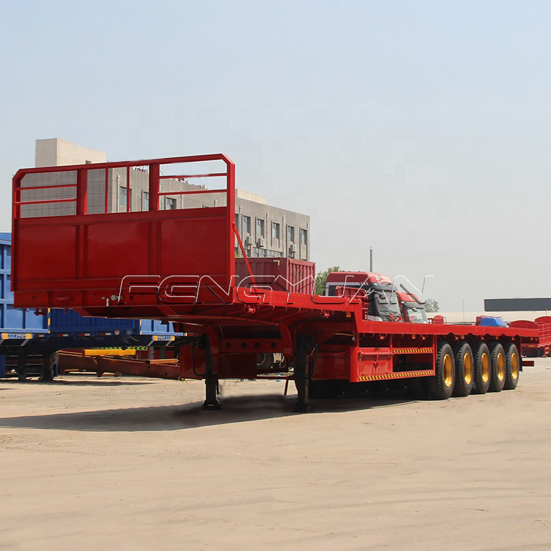 Transport de machines lourdes essieu 8 chargeur bas de 120 tonnes - Chine  Remorque, remorque de camion