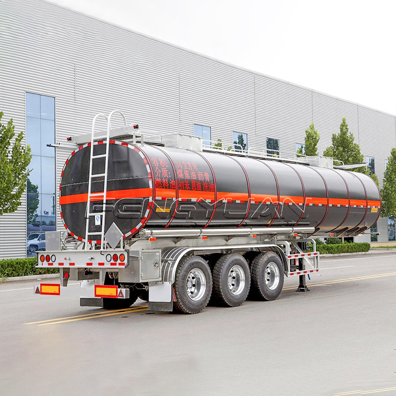 3 Axle Sulfuric Acid Tanker 