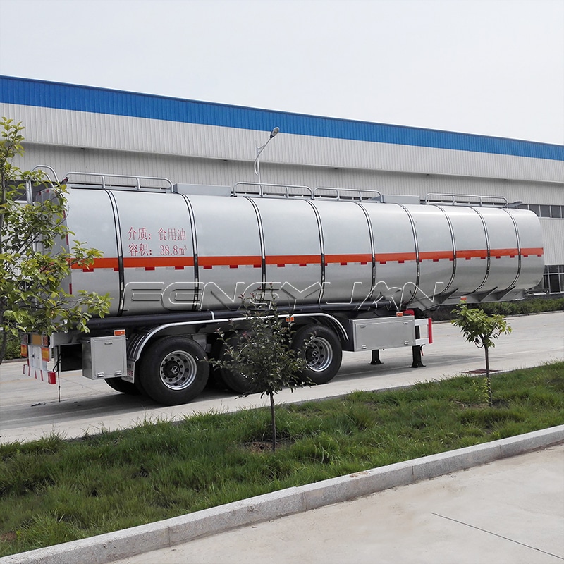 Fuel Oil Tanker Semi Trailer