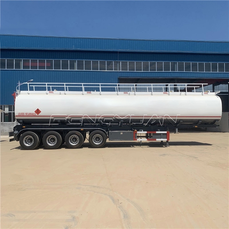 Stainless Steel Oil Tanker Semi Trailer