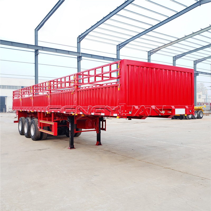 Tri-axle fence trailer